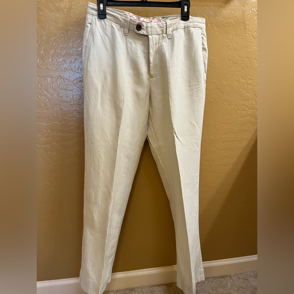 Tommy Bahama Women's Cream Trousers